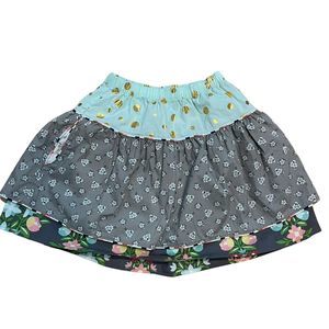 Matilda‎ Jane Hello Lovely! Fun Day Skirt Size 8 Polka Dot Floral